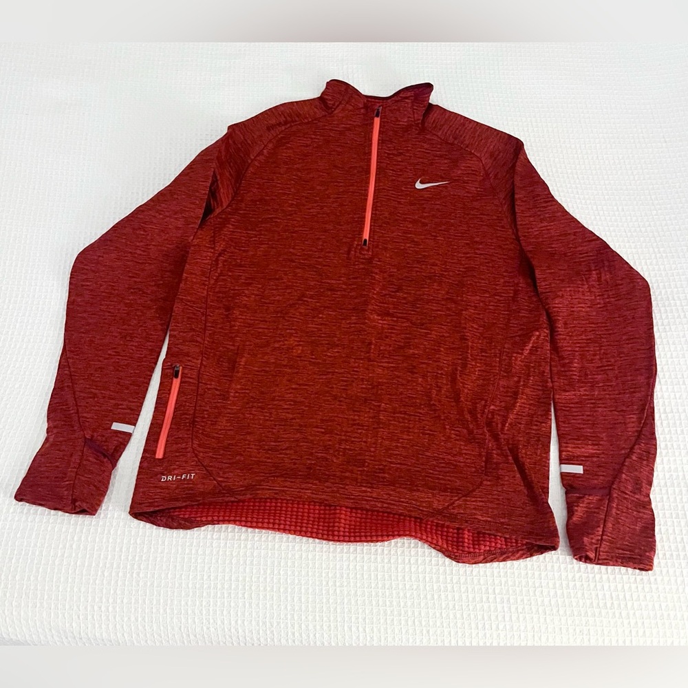 Nike men’s running dri-fit half-zip pullover